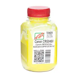 Тонер Canon MF610/630 35г Yellow +chip AHK (3203123)