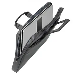 Сумка для ноутбука RivaCase 17.3" 8251 Grey (8251Grey) - мініатюра 4