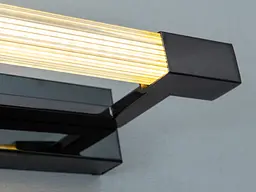 Настінний LED світильник Romin Лофт чорний хром 7 Вт - мініатюра 4
