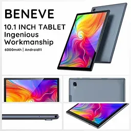 Планшет Beneve 3/32Gb HD Grey - мініатюра 3