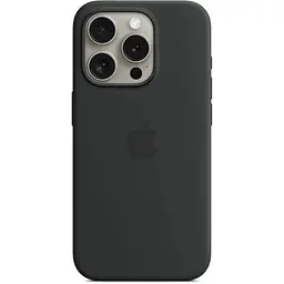 Оригінальний силіконовий чохол Apple Silicone Case MagSafe для iPhone 15 Pro (6.1") Midnight MT1A3ZM/A - мініатюра 7