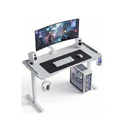 Комп'ютерний стіл GT Racer T-1452 White (T-1452 (140x60x73) White) - мініатюра 5