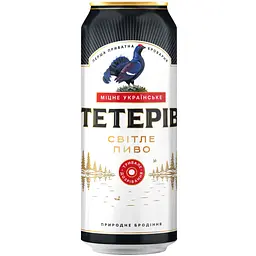 Пиво Тетерів 7% 0.5 л ж/б