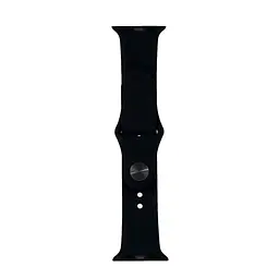 Ремешок Silicone Apple Watch 38/40/41 мм черный L (18) (18)