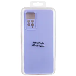Чохол Silicone Cover Lakshmi Full Camera A для Xiaomi Redmi Note 11 Pro Global / Note 11 Pro 5G Бузковий / Dasheen, Full camera - мініатюра 5