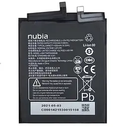 Акумулятор Li3941T44PGh836548, ZTE Nubia Red Magic 6R, 4200mAh, оригінал PRC