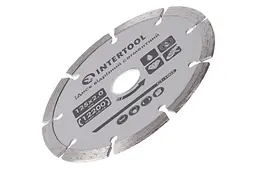 Диск відрізний алмазний Intertool бетон камінь цегла 125 мм сегментна - мініатюра 3