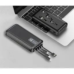 Зовнішній акумулятор WUW Power Bank U40 20000mAh 10W Black [111090] - мініатюра 3