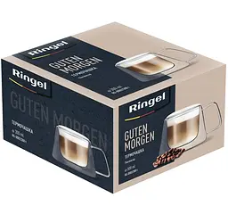 Чашка Ringel Guten Morgen з подвійними стінками, 300 мл (RG-0002/300 t) - мініатюра 3