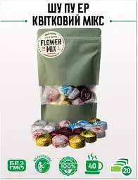 Чай Jinglong Tea Factory Шу Пу Ер Мікс Пу Ерів із квітами, 20 шт. - мініатюра 2