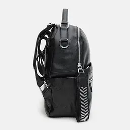 Шкіряний жіночий рюкзак Keizer K12108bl-black - мініатюра 6
