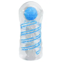 Прозорий мастурбатор вагіна PRETTY LOVE - Transparent masturbator PRETTY LOVE BM-009229N 98329 - мініатюра 8