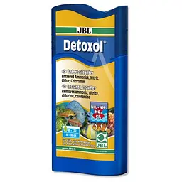 Препарат JBL Detoxol для швидкої нейтралізації токсинів в акваріумній воді 100 мл