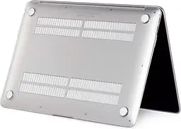 Пластикова накладка (верх та низ) HardShell Crystal Case для Apple MacBook Air 13` A1932/A2179/A2337 2018-2020 (Transparent) [77501] - мініатюра 4