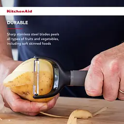 Овочечистка горизонтальна KitchenAid Coreline сіра (KAS145OHCGG) - мініатюра 9