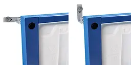 Інсталяція для унітазу Koer KT-0504-01 500x126x1150mm з панеллю змиву KT-0607-01 Хром KR5348 - мініатюра 6