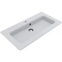 Умивальник Miraggio Rostriks Tres matt 0002200, Білий матовий