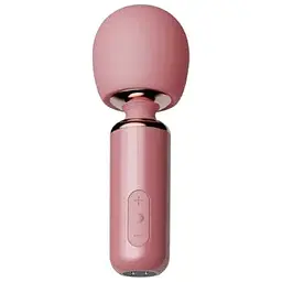 Вібромасажер Qingnan No.5 Powerful Mini Wand 18,3 см рожевий