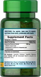 Родіола Rhodiola Standardized Extract 350 mg 60 капсул Puritan's Pride vit0005002 - мініатюра 2