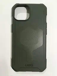 Оригинальный противоударный чехол для Iphone 15/14/13 UAG Essential Armor MagSafe Olive Drab 114288117272 - миниатюра 2