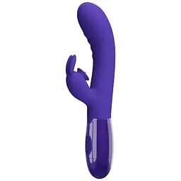Вібратор - Pretty Love Cerberus Licking Vibrator Blue - мініатюра 3