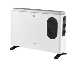 Конвектор електричний Midea NDK20-21AF Підлоговий, 2 кВт, площа обігріву 25 кв.м., білий (000004025)