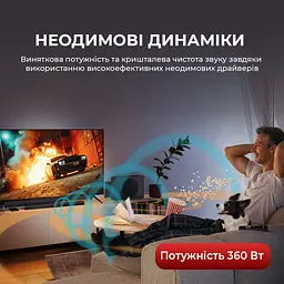 Саундбар Sharp HT-SBW320 Black - мініатюра 8