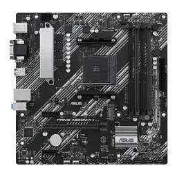 Мат.плата AM4 (A520) Asus PRIME A520M-A II/CSM, A520, 4xDDR4, Int.Video(CPU), 4xSATA3, 1xM.2, 1xPCI-E 3.0 x16, 2xPCI-E 3.0 x1, ALC887, RTL8111H, 6xUSB3.2/6xUSB2.0, VGA/HDMI/DP, MicroATX - мініатюра 2