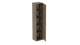 Пенал Анжело Ferrum-decor на 5 полиць із дверима 1900x400x380 ДСП Дуб Сонома Трюфель 16 мм (FRD-104909)
