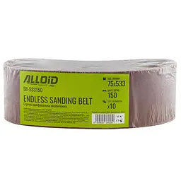 Стрічка шліфувальна нескінченна Alloid Building Tools зерно 150 75х533 мм 10 шт. (SB-533150) - мініатюра 3