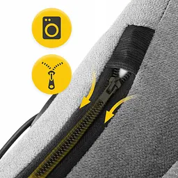 Подушка-масажер 4FIZJO Shiatsu Lite Black (P-5905973404136) - мініатюра 7