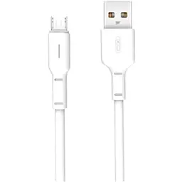 Кабель XO NB112 USB - micro USB (M/M), 1 м, Белый (NB112-M-WH)