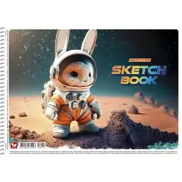 Альбом для малюв. на пруж. 20/120 A4 №PB-SC-020-8012/Школярик - мініатюра 2
