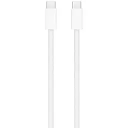 Кабель Foxconn Apple USB-C to USB-C 240W 2 м (MYQT3ZM/A) білий