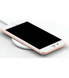 Бездротовий зарядний пристрій Baseus Simple Wireless Charger 10W CCALL-JK02 White - мініатюра 4