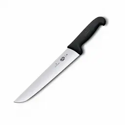 Кухонний ніж Victorinox Fibrox Butcher лезо 23см з чорн. ручкою