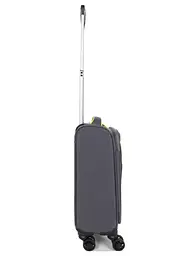 Валіза міні XS тканинна Snowball 22204 46×33×18см 28+7см Сірий - мініатюра 7