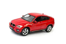 Машинка Rastar BMW X6 1:24 червоний 41500