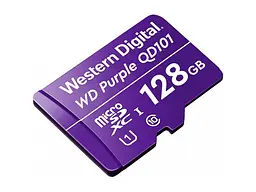 Карта пам'яті WD Purple QD101 microSDXC UHS-I Class 10 128 GB (D128G1P0C) - мініатюра 2