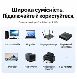 Мережевий патч-корд Ethernet Cat6A UTP на витій парі Vention 15 м 2 штекери RJ45 8P8C передавання даних до 10 Гбіт/с текстурована нековзка ПВХ-оболонка хрестоподібний розділювач витих пар позолочені контакти штекерів чорний кабель із напівпрозорими синіми корпусами штекерів (ISCBN) - мініатюра 11