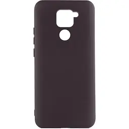 Чохол Silicone Cover Ummi Lakshmi (AA) для Xiaomi Redmi Note 9 / Redmi 10X Шоколадний / Chocolate