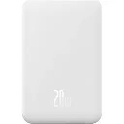 Зовнішній акумулятор Baseus Magnetic Bracket Mini 20000mAh 20W White [P10022102212-01] [113060] - мініатюра 4