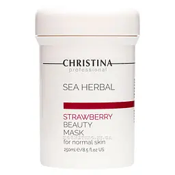 Маска для обличчя полунична Christina Strawberry Beauty Mask ( Розпив ) 50
