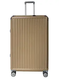 Валіза велика L Milano bag 013 полікарбонат Шампань