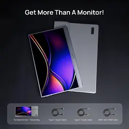 Портативний монітор Arzopa 16.1" Z1FC + Case Grey EU [157146] - мініатюра 7