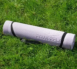 Килимок для йоги та фітнесу PowerPlay 4010 PVC Yoga Mat Лавандовий (173x61x0.6) (PP_4010_Lavender_(173*0,6) - мініатюра 6