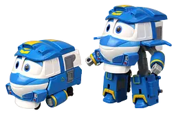 Трансформер паровозик Silverlit Robot Trains Кей, 11,8 см (80164) - мініатюра 4