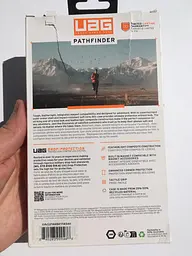 Оригінальний протиударний чохол для Samsung Galaxy S25 PLUS UAG Pathfinder MagSafe Clear Ice UAG214484114340 (S936) - мініатюра 6