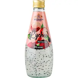 Напиток Bisan Basil Seed Drink Lychee 290 мл 