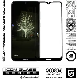 Скло захисне Armorstandart Icon Nokia 2.3 Black (ARM56154-GIC-BK) - мініатюра 2